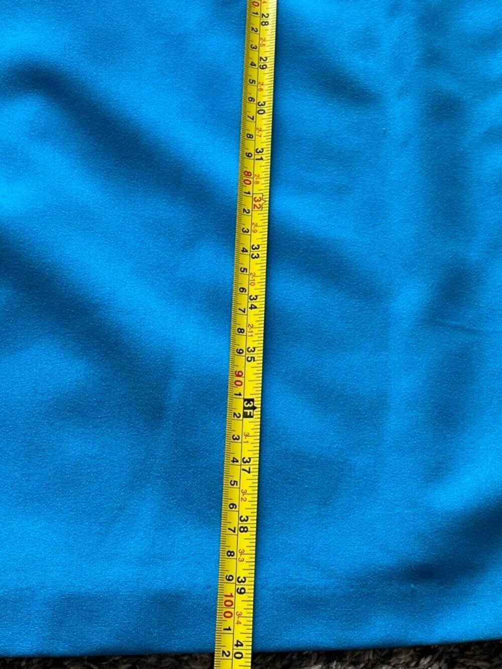 Jones New York Size 12 Blue Dress Bow Twist & Belt Party Graduation Dainty Party - Picture 8 of 8